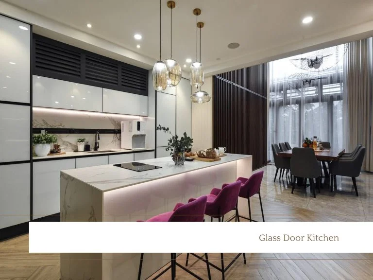 Glass Door Kitchen
